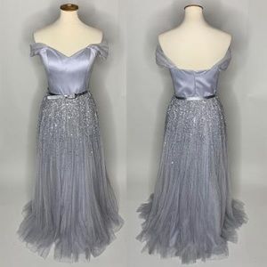 Sherri Hill beaded evening gown